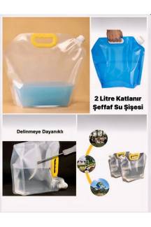 Dayanıklı Plastik İçecek Çantası 2 Litre