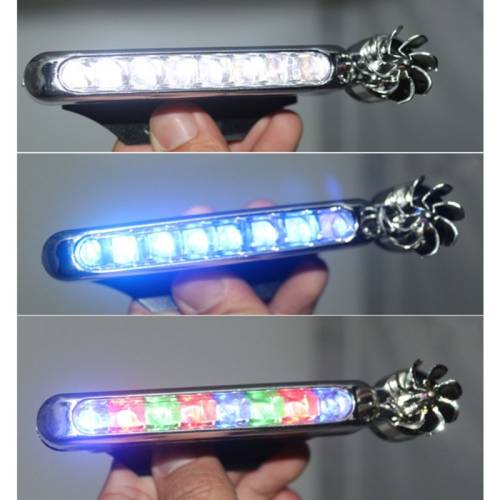 Led Çakar Lamba Seti RGB Rüzgar Enerjili - 1