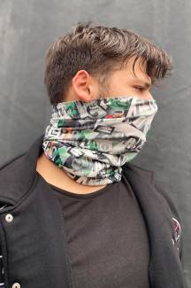 Unisex Karışık Desenli Buff